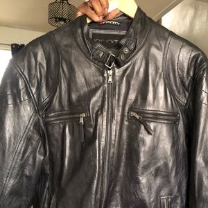 Men’s Black Leather Jacket